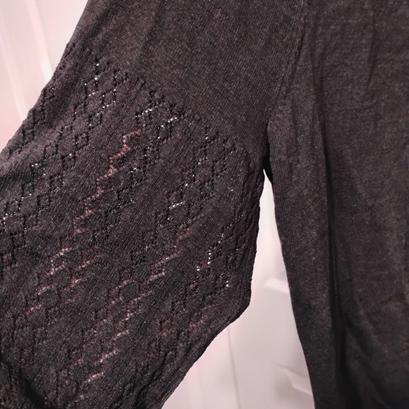 Loft Elegant Black Women's Top Size S - Picture 4 of 5